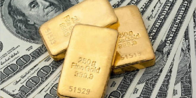 تراجع الذهب